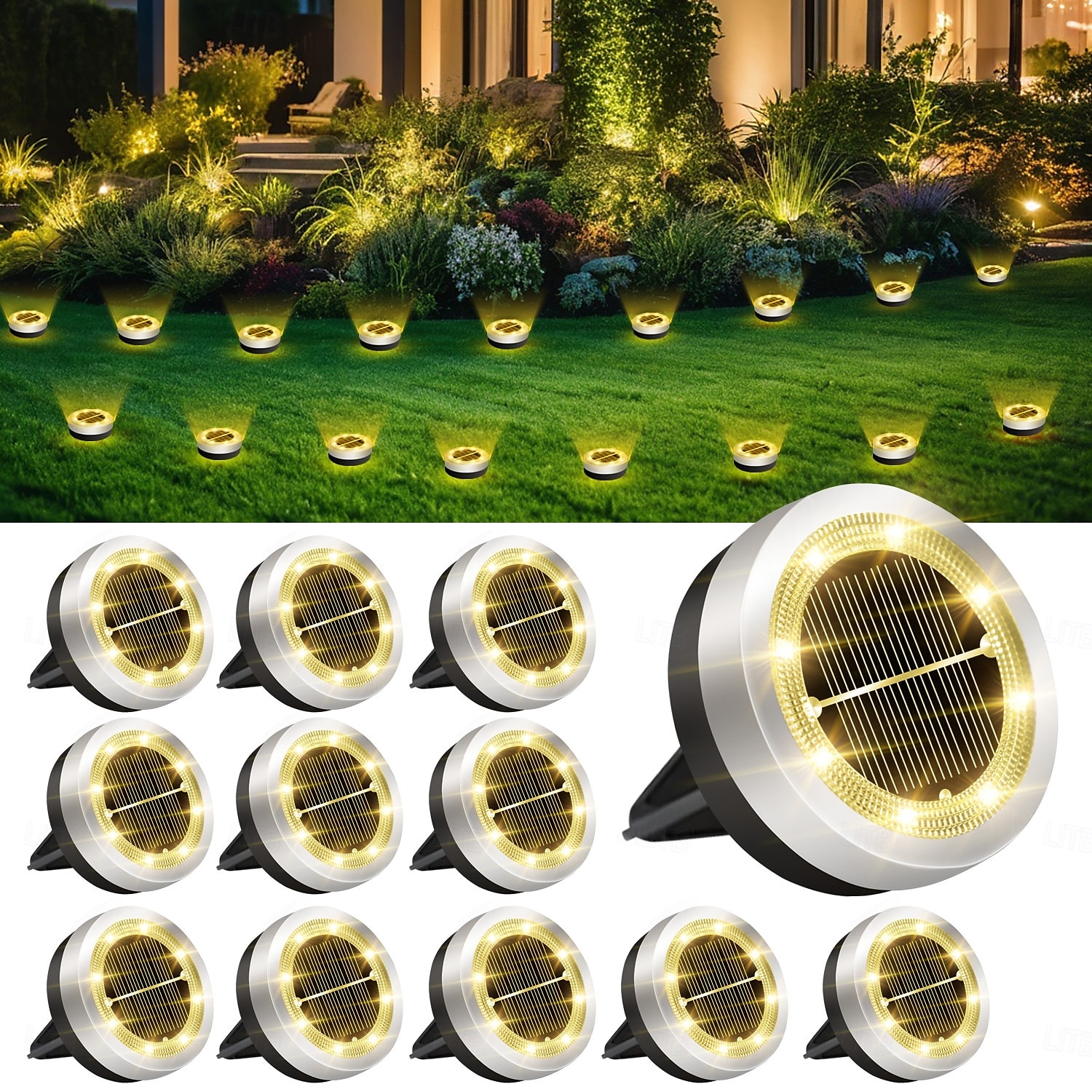1st 5 W Skulptur och landskapsljus Vattentät Varmvit Kallvit 1.2 V 1 LED-pärlor 2025 - $8.49 –P11