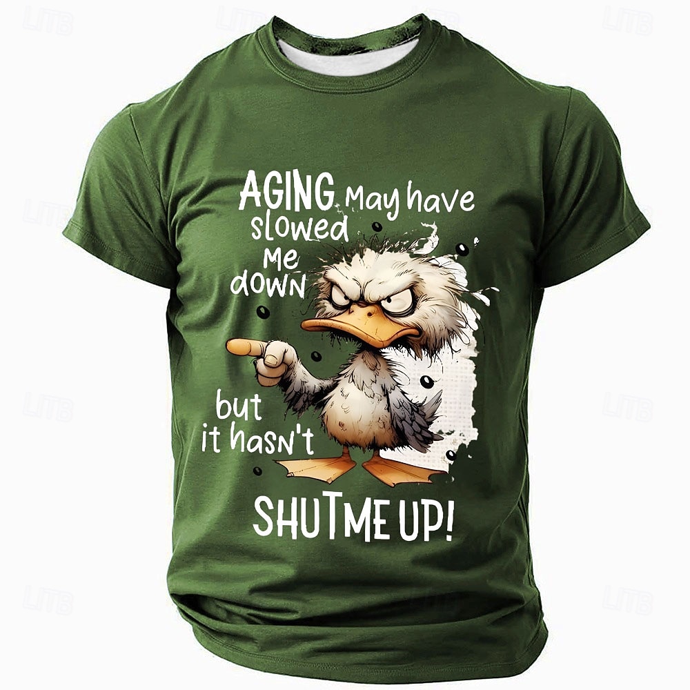 Hombre Animal Gracioso Camiseta Manga Corta Camiseta Impresión 3D Cuello Barco Camisa Moda Exagerado Diario Fiesta Calle Casual Negro Rojo Azul Piscina Verano Primavera Ropa S M L XL XXL XXXL 2025 - $17.99 –P1
