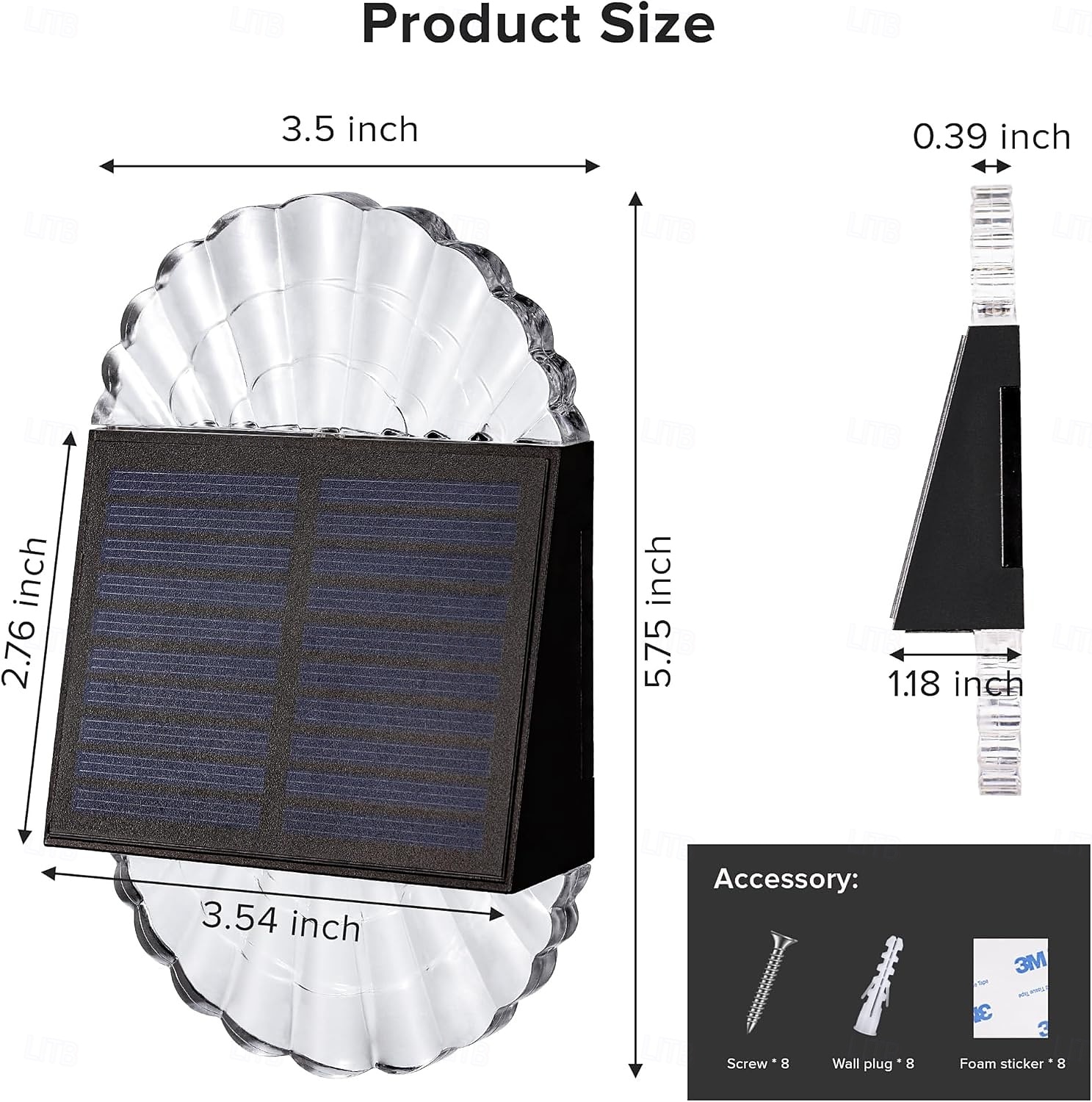 2/4 Pcs Solar Fence Wall Lights Outdoor Waterproof  Gaeden Lights for Yard Deck Garden Patio Lighting Decoration 2026 - $35.99 –P11