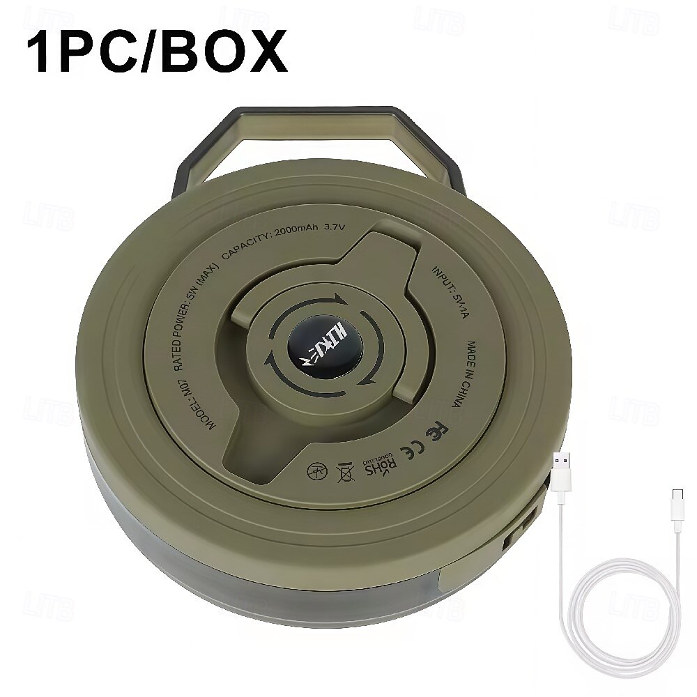 10M Camping String Lights Multi Functional Outdoor Portable Camping Tape Measure Light Warning Light Canopy Light Led Light String Camping Tent Atmosphere Light Courtyard Garden Decoration Light Usb Charging  1PC 2025 - $27.99 –P7