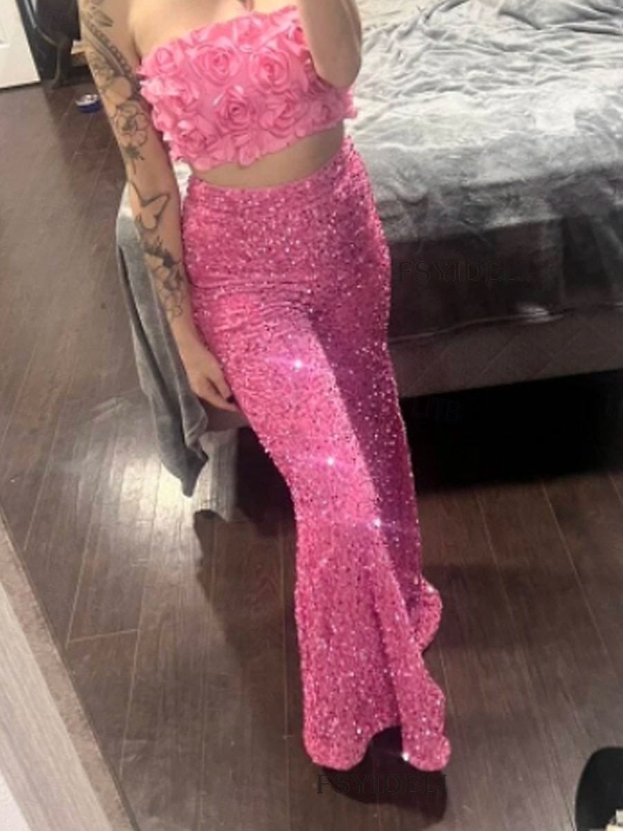 Pantalons Baggy en Coton Lin Femme Chino à Jambes Larges Mode Streetwear Longueur Complète Taille Haute Uni Sequins Confort Doux Agréable Micro-élastique Extérieur Soirée Rue Noir Rose Rouge Été de 2025 ? $39.99 –P4