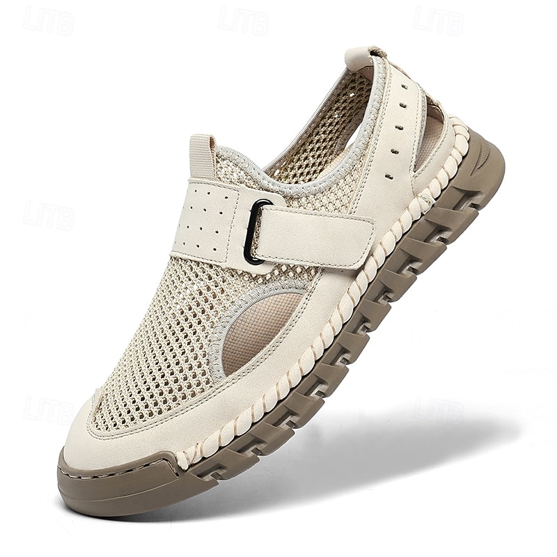 סנדלי גברים - עיצוב רשת נושם, סגנון נינוח לנסיעות יומיות והרפתקאות חוצות קלות 2025 - $46.99 –P6