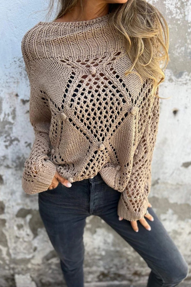 Women's Blouse Plain Basic Modern Casual Long Sleeve Turtleneck Regular Tops Daily Going out Cut Out Black White Green Khaki Gray Summer 2025 - $31.99 –P4