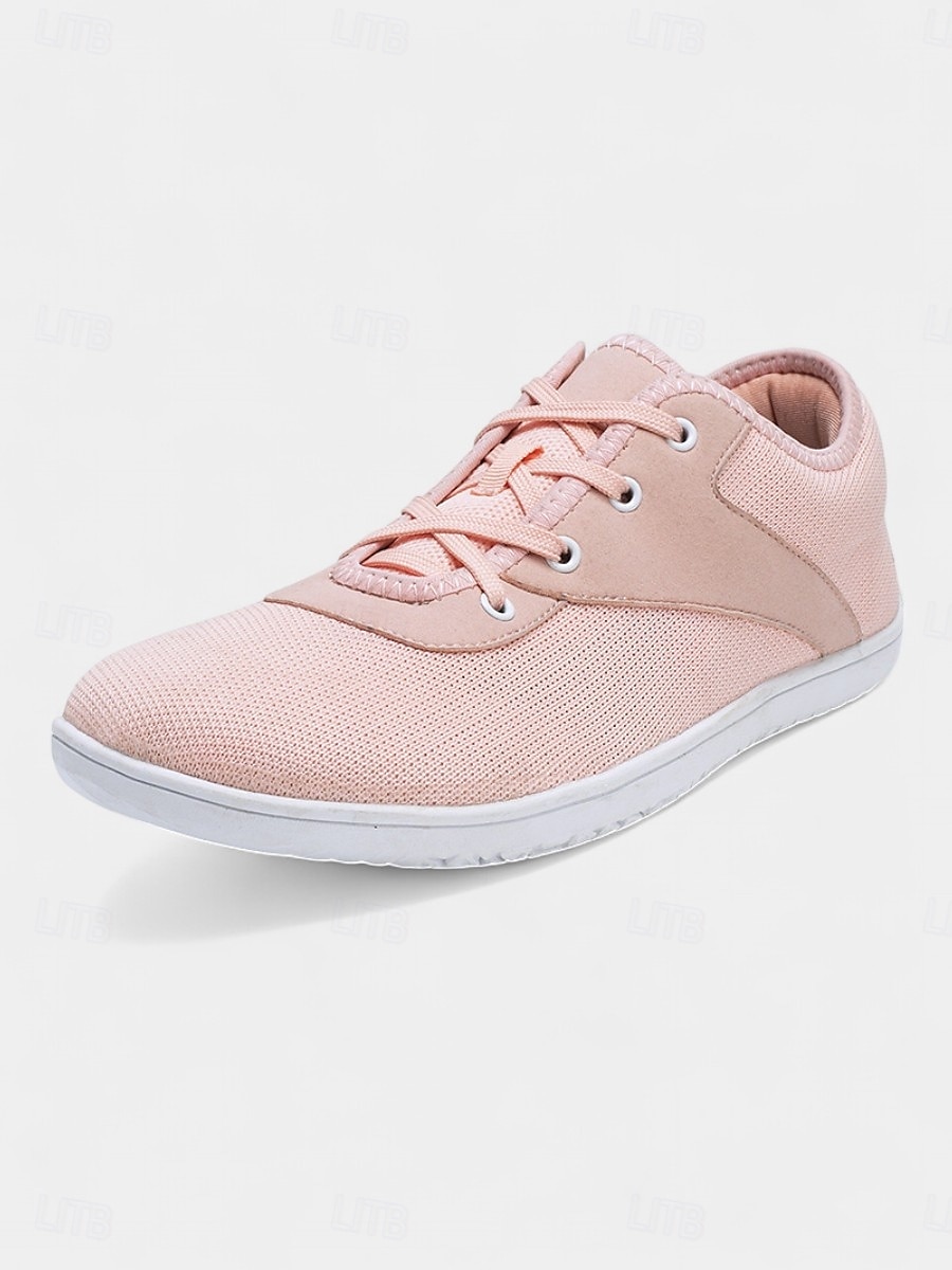 adidași pentru mers desculț pentru femei – pantofi roz flyknit fără cădere pentru ținute casual, călătorii zilnice și sprijin pentru confortul piciorului 2026 - $34.99 –P3