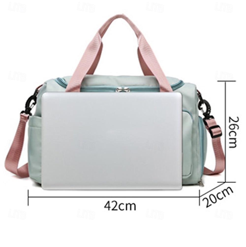 Bolsa de viagem de fim de semana, bolsa esportiva com compartimento para sapatos, bolsa de ginástica com compartimento para roupas molhadas e secas para mulheres e homens, bolsa de ombro de grande de 2025 por $20.99 –P1