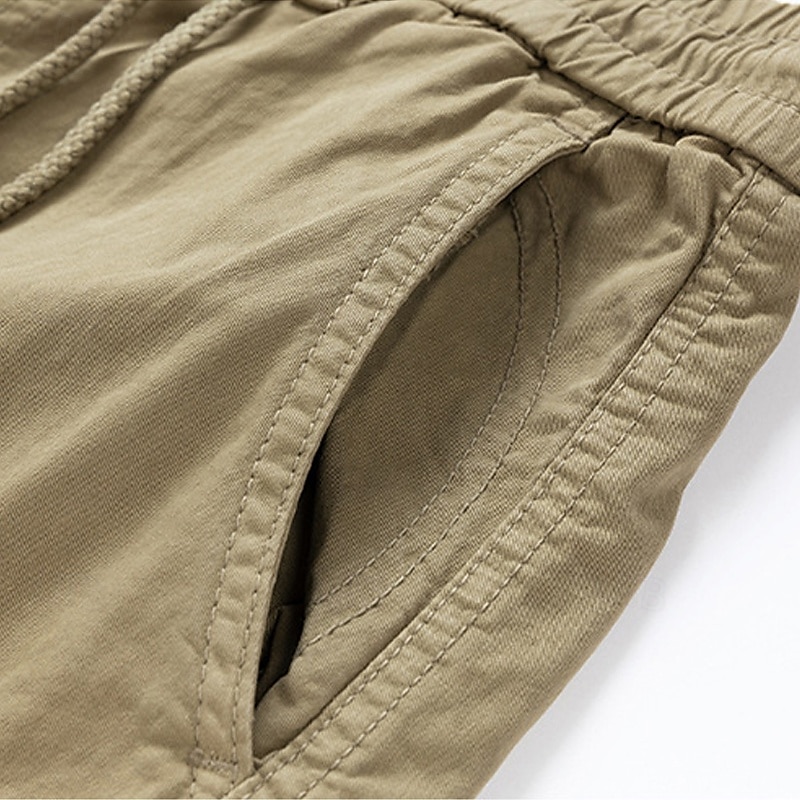 Per uomo Pantaloncini cargo Shorts Pantaloncini Estivi Coulisse Elastico in vita Multi-tasche Semplice Comodità Indossabile Lunghezza al ginocchio All'aperto Sport Quotidiano Moda Casual Nero Cachi del 2025 a $34.99 –P9
