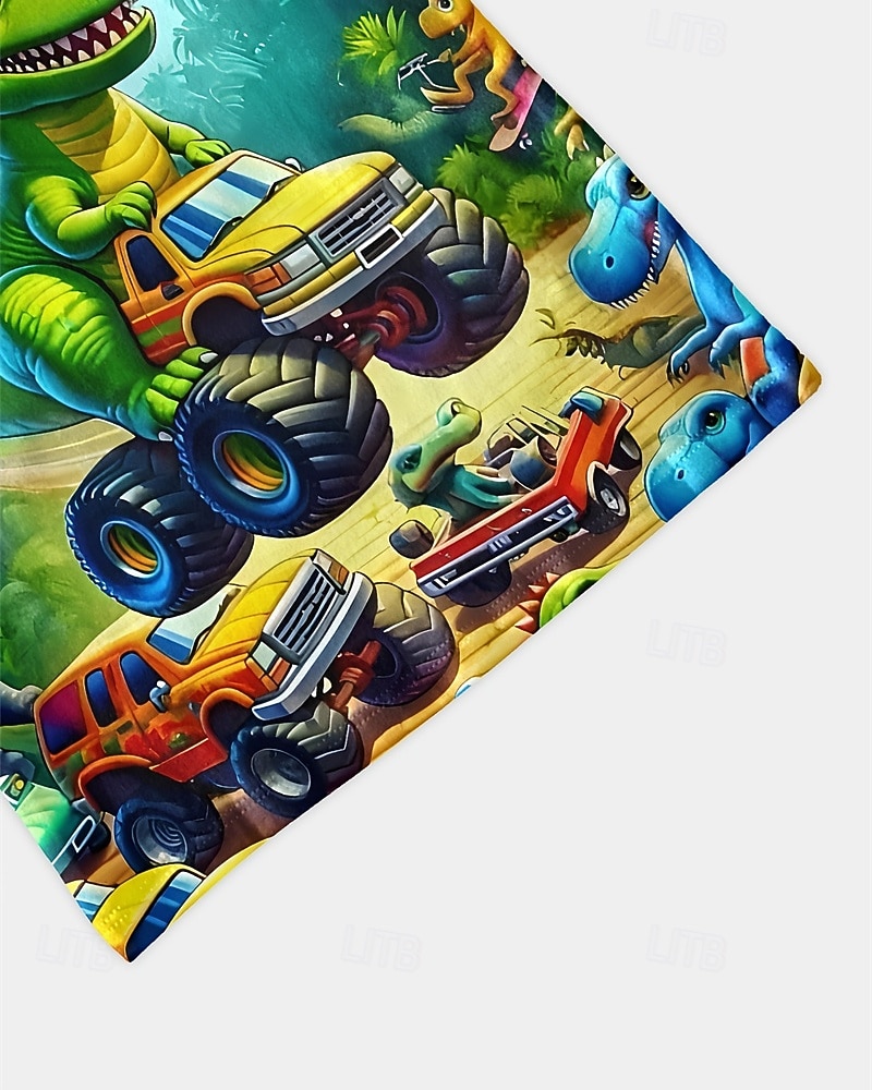 Ragazzi 3D Dinosauro Maglietta Manica Corta Estate Primavera Moda Essenziale Bambini 4-12 Anni Girocollo All'aperto Casuale Quotidiano Vestibilità regolare del 2026 a $14.49 –P5