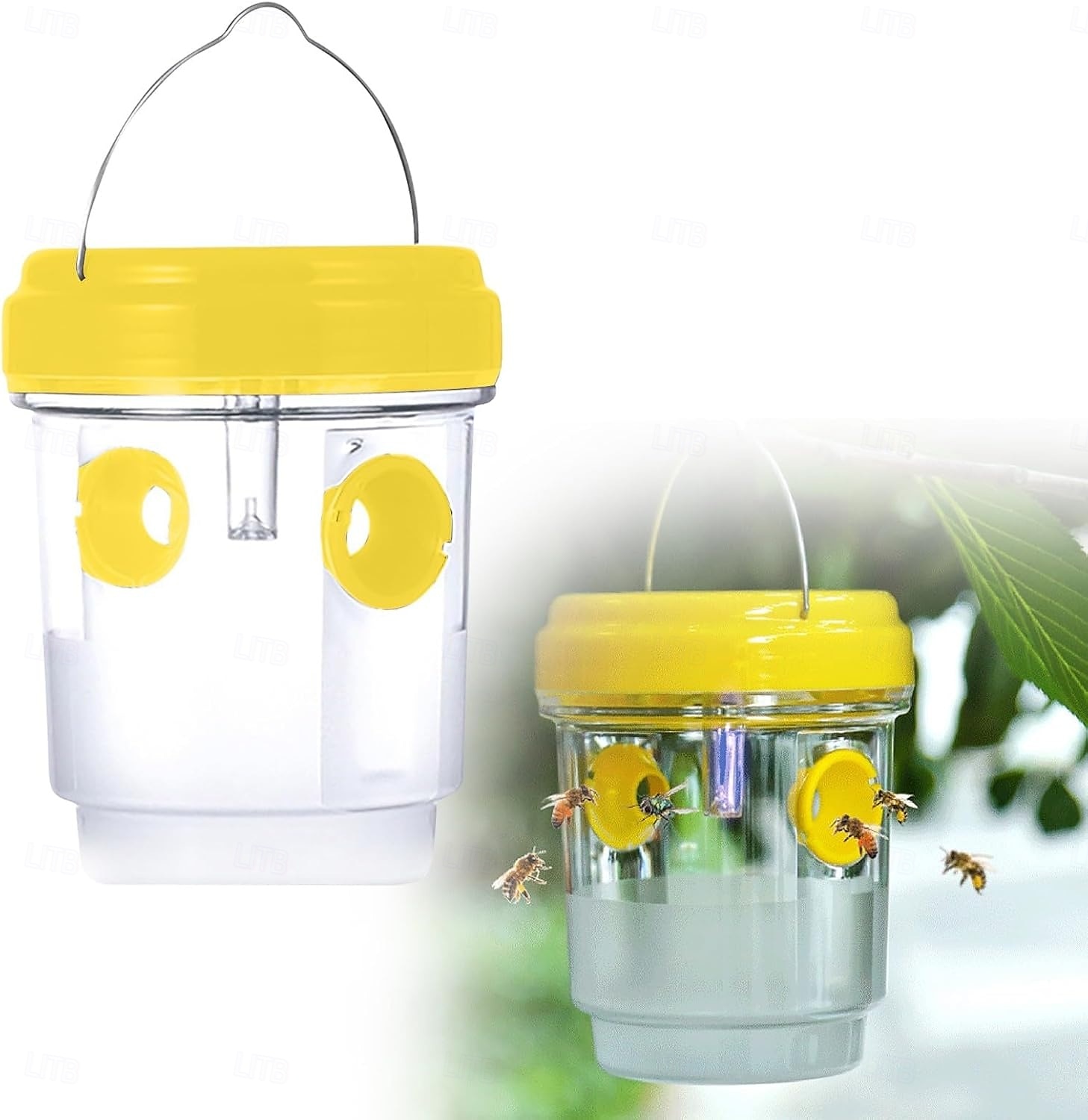 Pièges à guêpes suspendus pour l'extérieur, piège à abeilles solaire pour l'extérieur, pièges à frelons, attrape-guêpes pour l'extérieur du jardin de 2025 ? $11.99 –P8