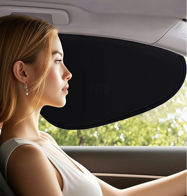 Automobiel elektrostatische folie - zijruit privacy zonwering met warmte-isolatie en zonwering voor autoruiten 2025 - $4.49 –P1