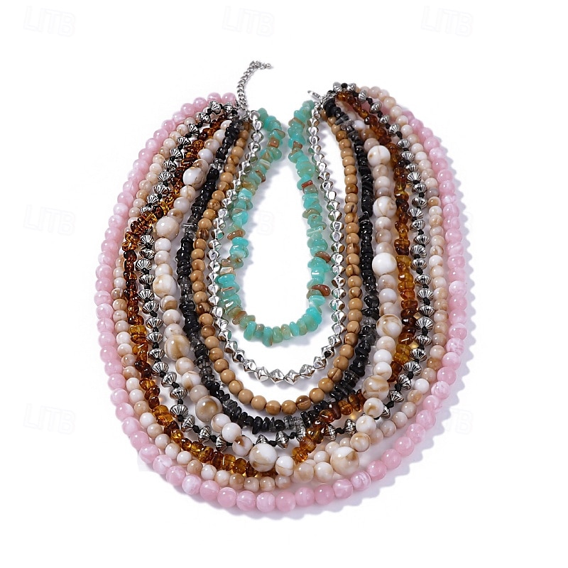 1PC Necklace For Women's Street Daily Imitation Pearl Beads 2025 - $24.99 –P7