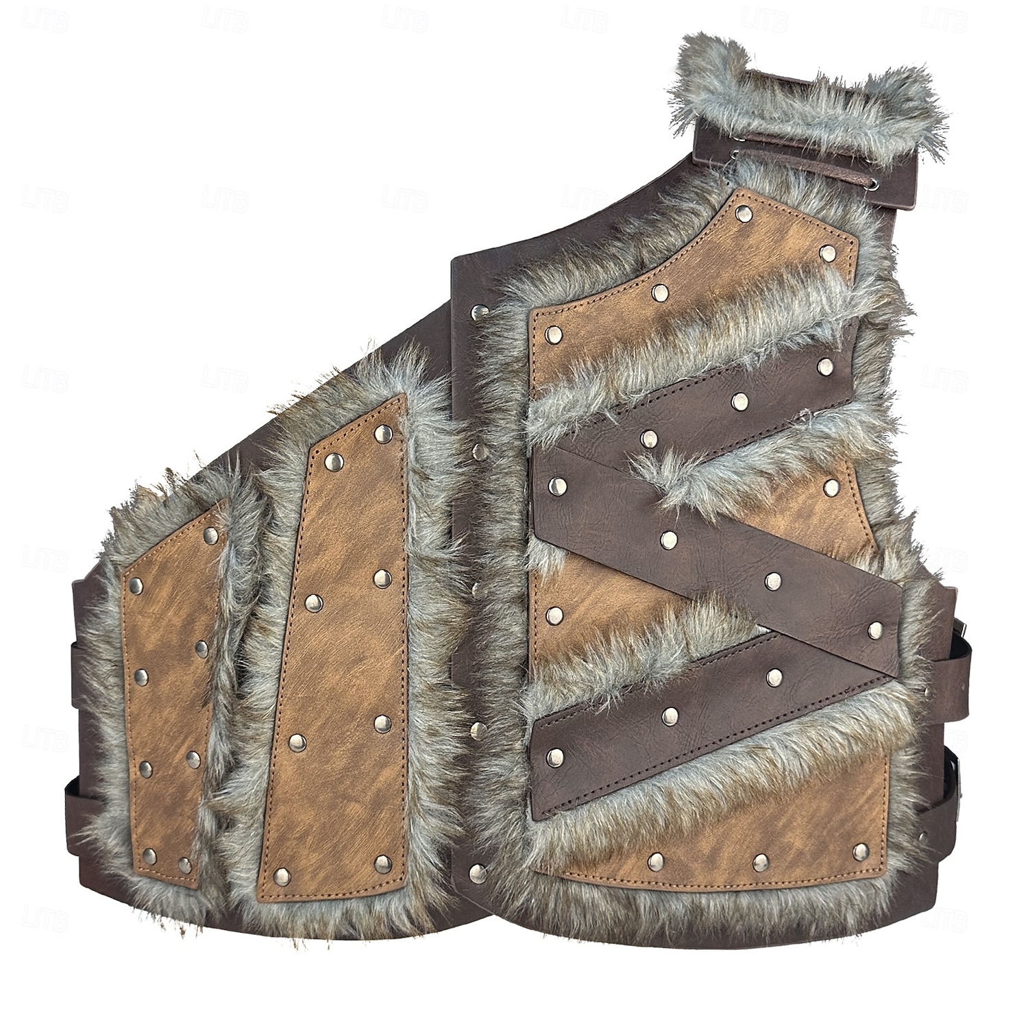 רטרו\וינטאג' ימי הביניים רנסנס כלי נשק ושריון נשף מסכות משמר החזה פיראט לוחם ויקינג שילדמיידן ניטים צבע אחיד תחפושות בגדי ריקוד גברים ויקינג האלווין (ליל כל הקדושים) קרנבל נשף מסכות 2026 - $69.99 –P5