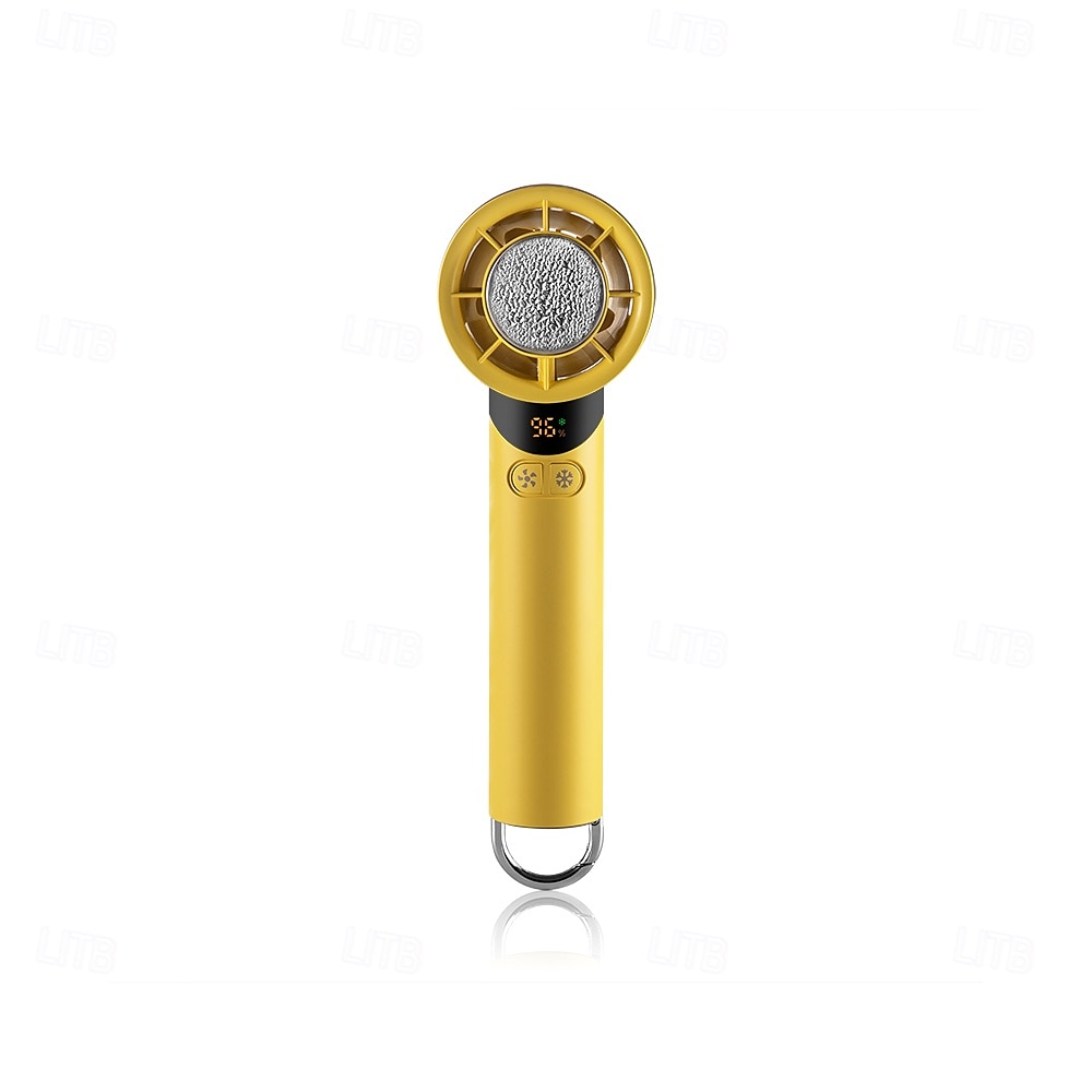 مروحة تبريد يدوي K52 مع محرك 13000 دورة في الدقيقة، تبريد خزف مائي، شاشة LED، تعديل 100 سرعة، تصميم قابل للطي ومشبك – مروحة شخصية محمولة للسفر الصيفي والاستخدام في الهواء الطلق 2025 - $32.99 –P3