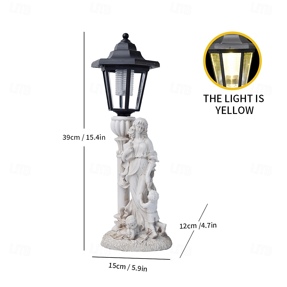 1 Pc LED Outdoor Landscape Lights Angel Hug Book Mother and Child Resin Pendant Lamp Courtyard Garden Lawn Path Park Landscape Lamp Decorative Lamp 2026 - $30.99 –P13