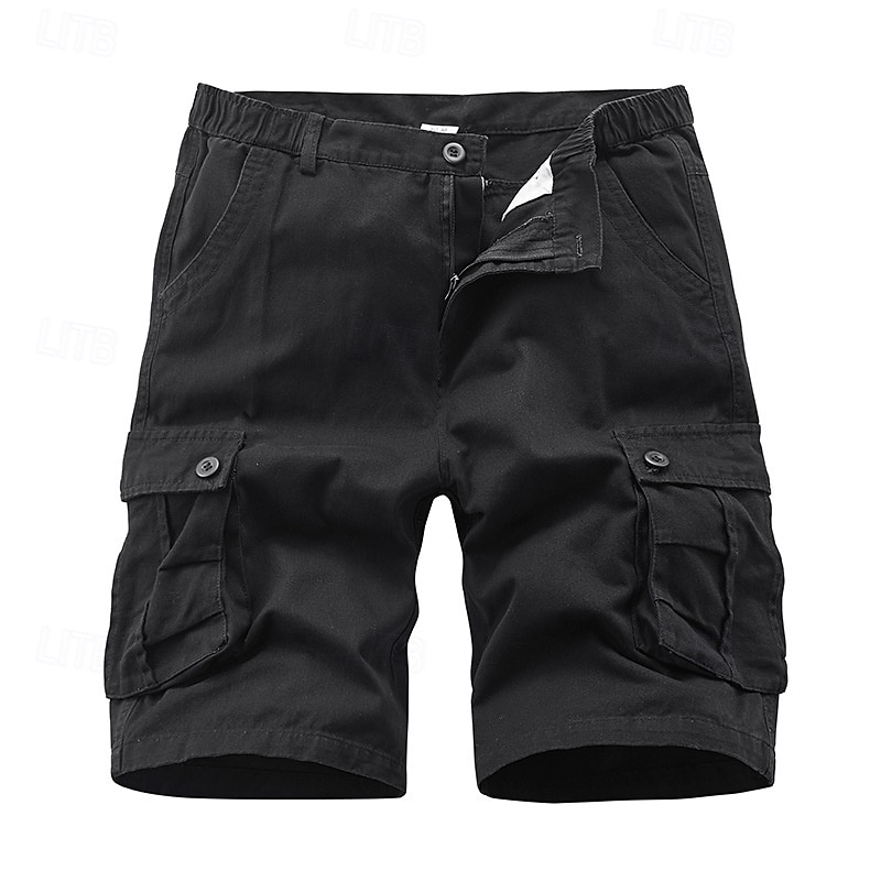 Per uomo Pantaloncini cargo Pantaloncini mimetici Shorts Pantaloncini Estivi Multi-tasche Tasca con Patta Semplice Mimetico Comodità Indossabile Lunghezza al ginocchio All'aperto Sport Quotidiano del 2025 a $41.99 –P2