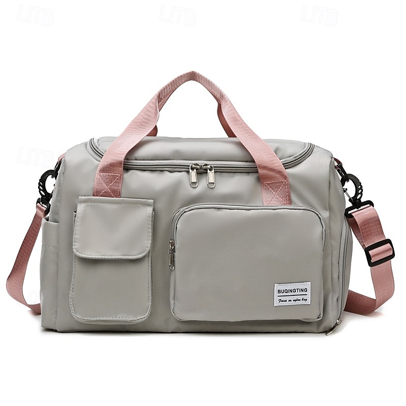 Bolsa de viagem de fim de semana, bolsa esportiva com compartimento para sapatos, bolsa de ginástica com compartimento para roupas molhadas e secas para mulheres e homens, bolsa de ombro de grande de 2025 por $20.99 –P14