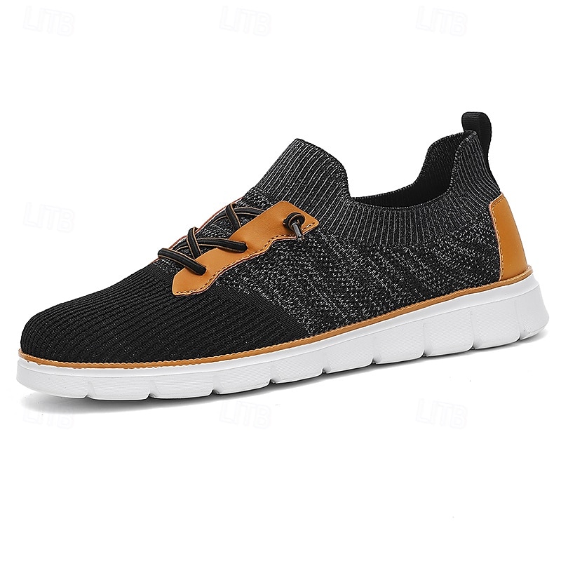 Men's Knit Athletic Sneakers – Lightweight Breathable Running and Walking Shoes for Gym, Work and Travel 2025 - $34.99 –P2