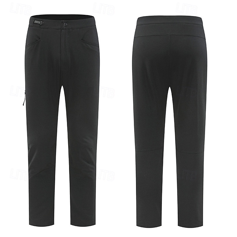 Men's Hiking Pants Trousers Softshell Pants Military Outdoor Regular Fit Waterproof Breathable Quick Dry Pants / Trousers Black Navy Blue Hunting Climbing Camping / Hiking / Caving M L XL XXL XXXL 2025 - $39.99 –P13