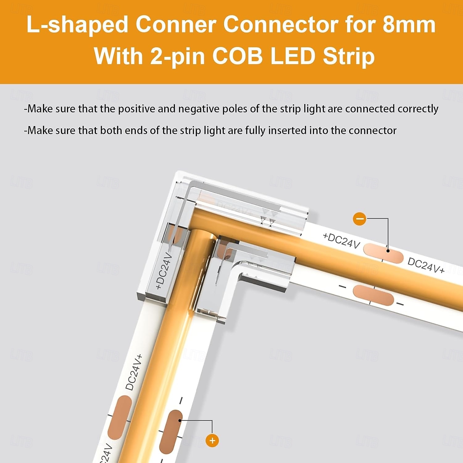 COB LED Strip Connectors 8mm 10mm 2 Pin COB LED Strip Connectors 10PCS 20PCS I-Shaped L-Shaped Board to Board Corner Connectors Transparent and Gapless LED Tape Light Connectors Suitable for DIY COB 2025 - $9.99 –P5