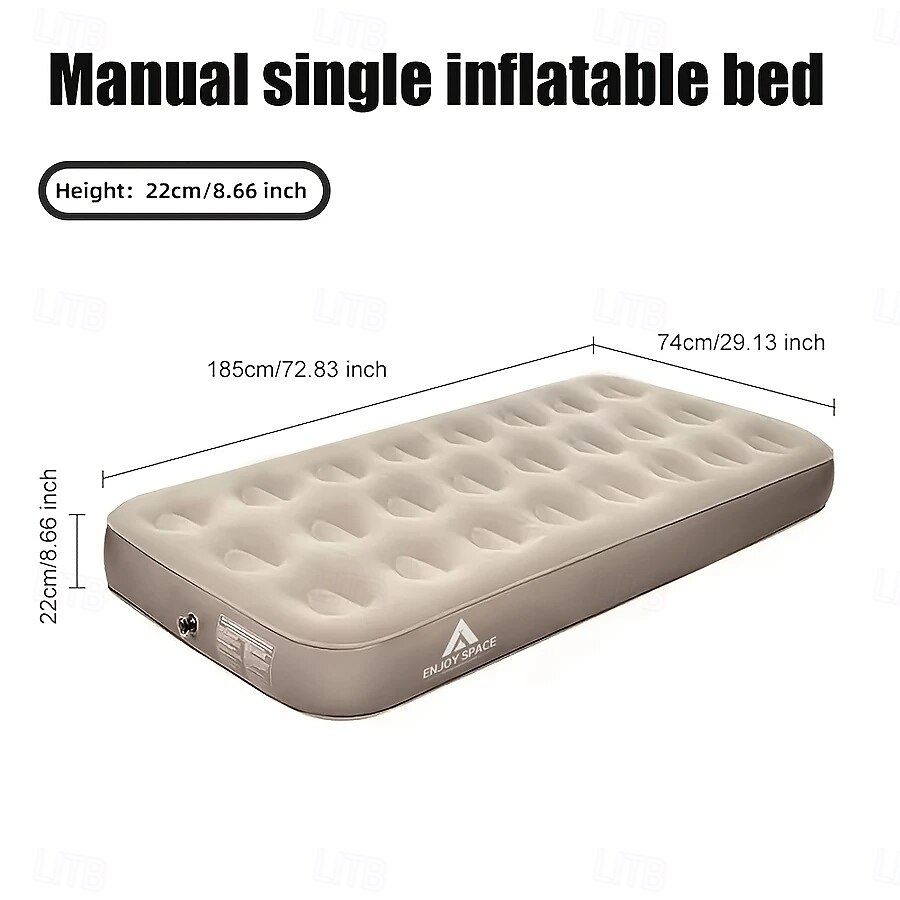 Outdoor Inflatable Bed Sleeping Pad, Air Mattress for Tent Camping and Home Use 2025 - $98.99 –P4