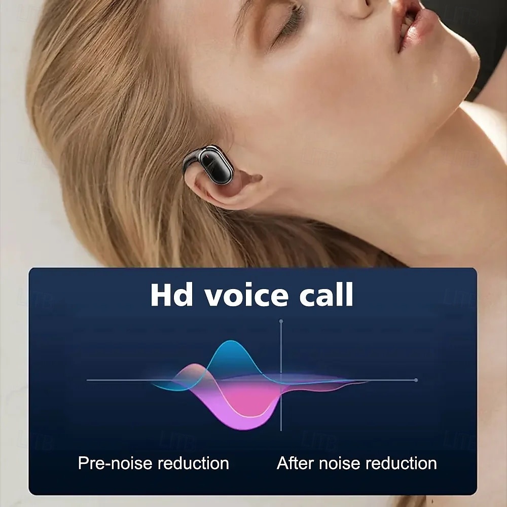 X91 Bluetooth 5.3 гарнитура с поддержкой громкой связи заушные наушники стерео Hi-Fi для вождения йоги фитнеса и мобильных телефонов 2025 - $28.99 –P7