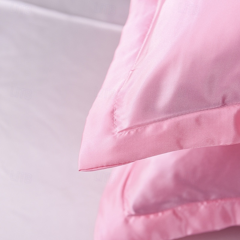 Washed Silk Pillowcase Single Satin Imitation Silk Pillowcase 2025 - $13.99 –P17