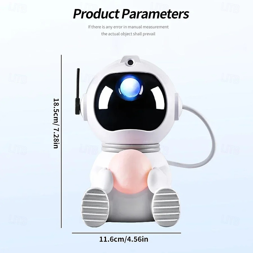 Galaxy Star Astronaut Projector LED Night Light Nebula Ceiling Lamp for Bedroom Decoration & Kids Gift 2025 - $63.99 –P2
