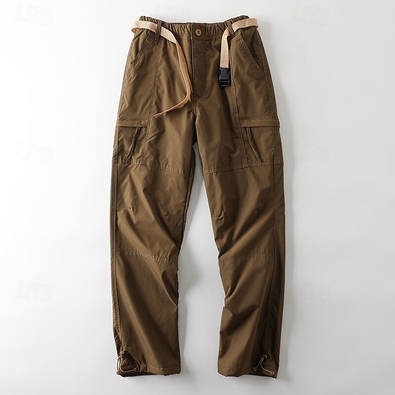 Per uomo Pantaloni Cargo Pantaloni da escursionismo Pantaloni Tattici Militare Primavera Autunno Esterno Vestibilità regolare Impermeabile Pantaloni Nero Verde militare Caccia Arrampicata Campeggio del 2026 a $29.99 –P5