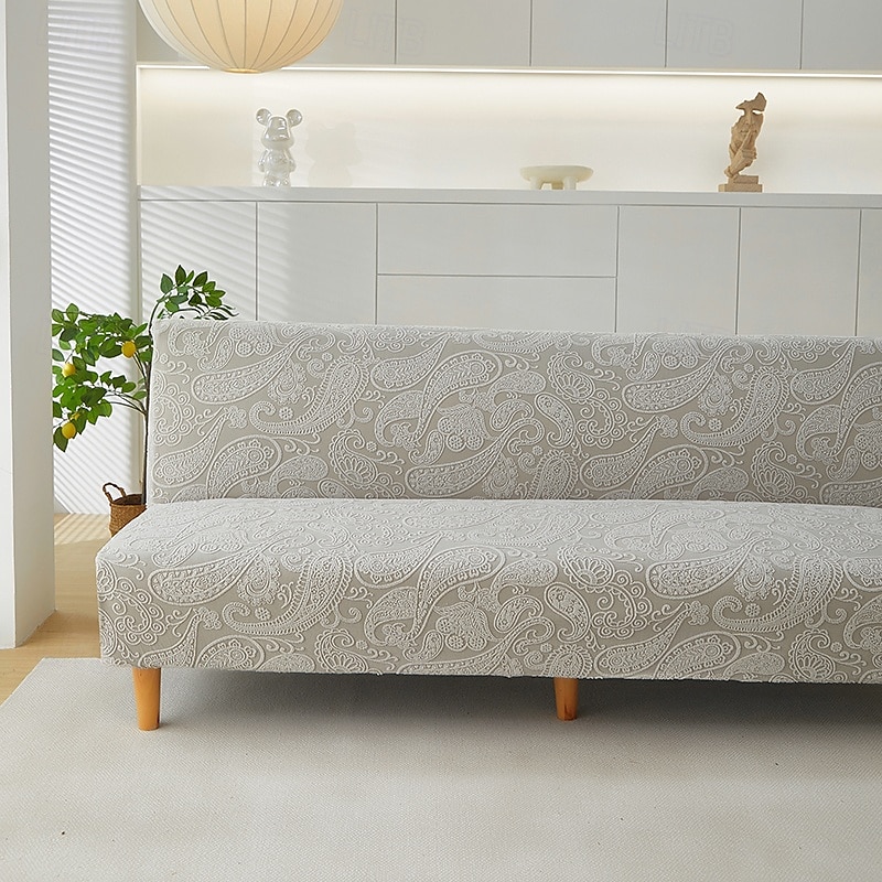 țesătură jacquard husă canapea extensibilă fără brațe huse canapea protector elastic husă bancă 2025 - $33.99 –P8