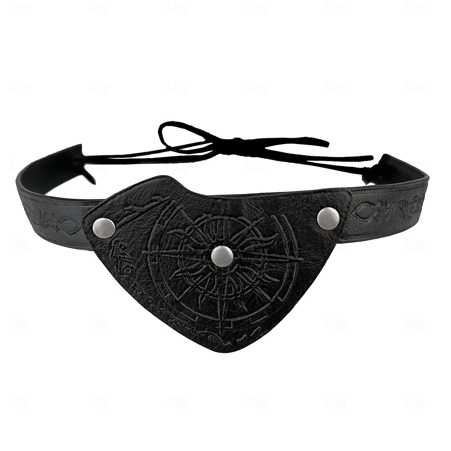 Medieval Renaissance Mask Eye Patch Pirate Viking Fancy Dress Men's Pirate Halloween Carnival Performance Party LARP Adults' Eye Mask 2026 - $13.99 –P12