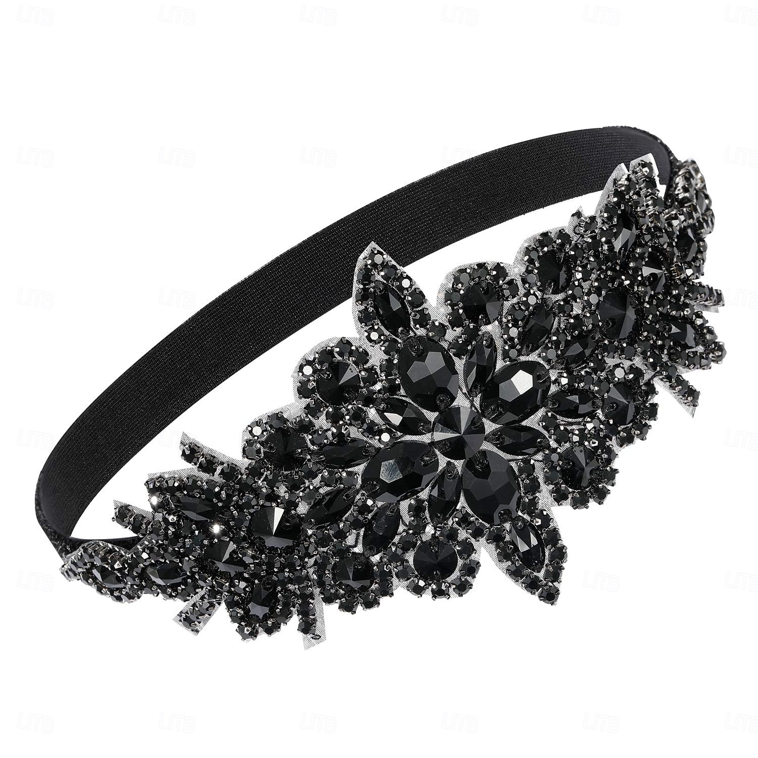 1920-as évek A nagy Gatsby Flapper fejpánt Gyöngyös karkötő Fülbevaló A nagy Gatsby Toll Retro Csillogó glitter Kristály / Strassz Női Farsang Valentin nap Álarcos mulatság Party estélyi viselet 2025 - $21.99 –P9