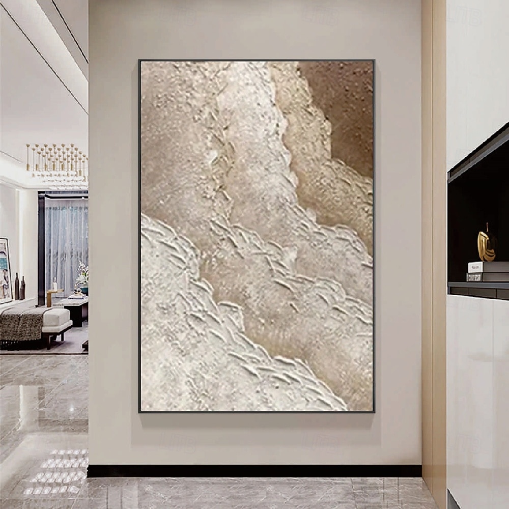 Ölgemälde handgemalt abstrakte Ölgemälde Wandkunst 3er Set beige abstrakte Malerei auf Leinwand beige Textur Gemälde Wandkunst neutrale abstrakte Malerei Wandkunst Wanddekoration 2025 - $85.99 –P6