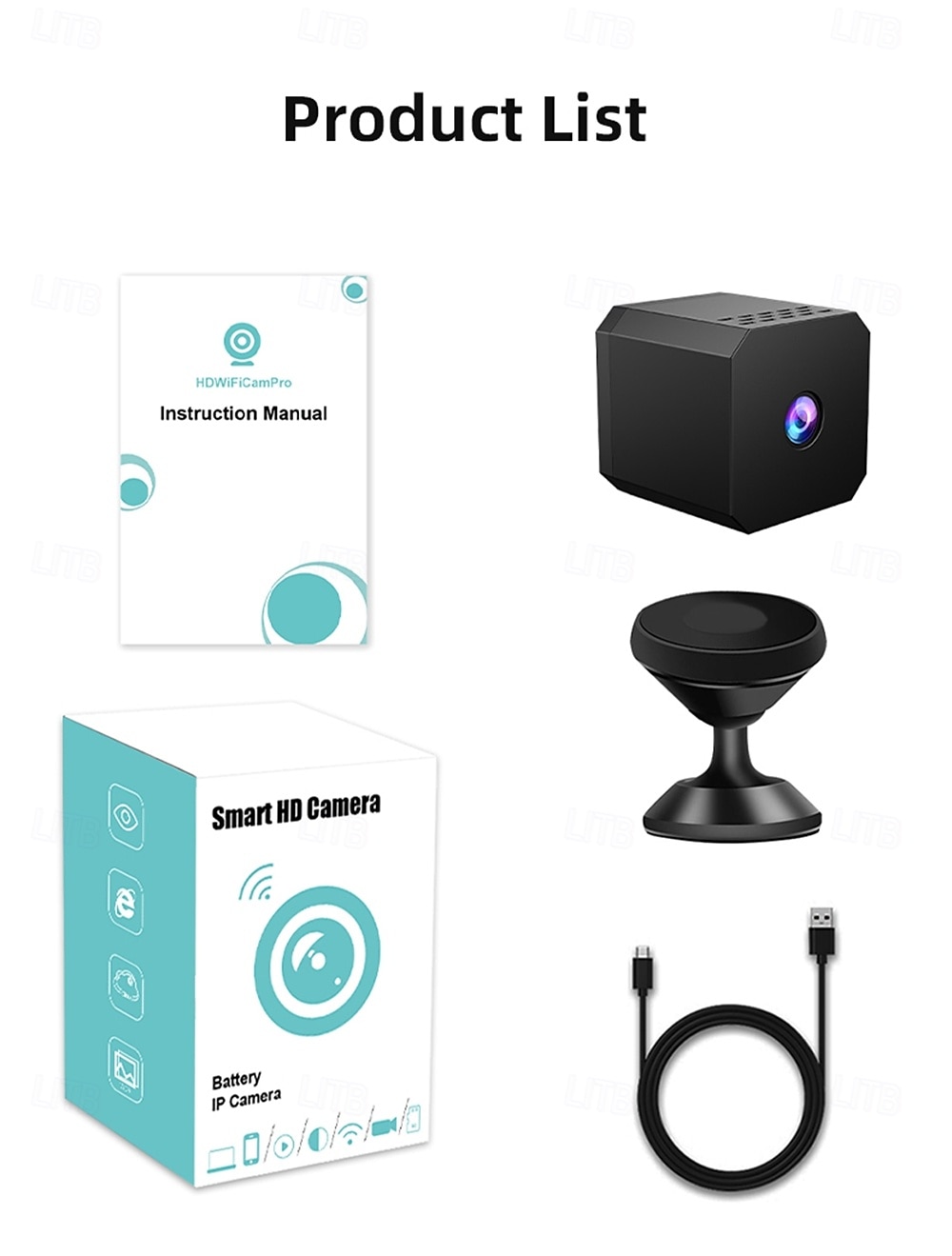 F1 WiFi HD Night Vision Home Camera Wireless Intelligent Security & Sports Cam for Indoor Monitoring 2025 - $25.99 –P17