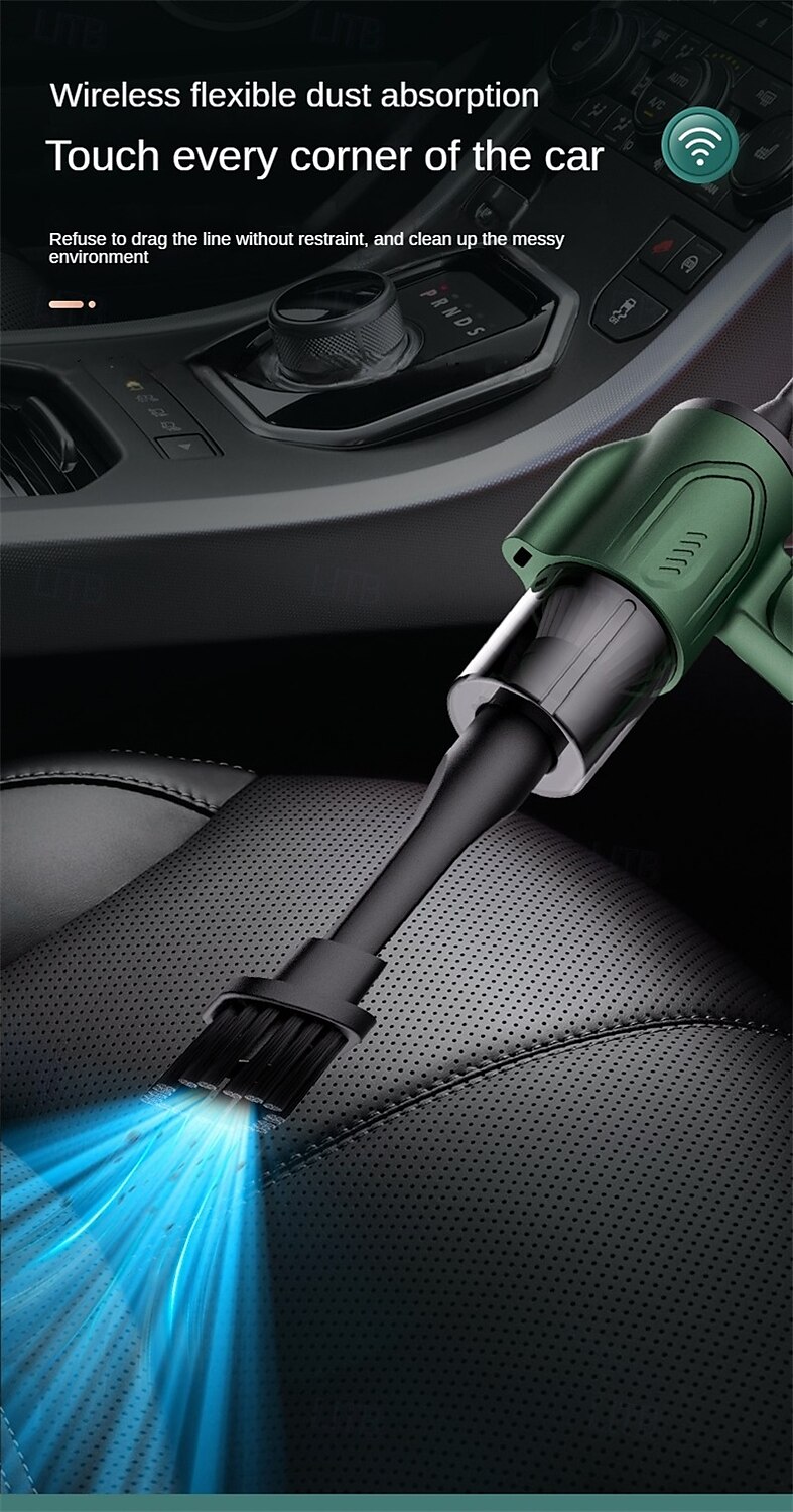 Multifunctional Cordless Vacuum Cleaner Strong Suction Foldable Portable Handheld Rechargeable Car Home Vacuum With Charging Dock 2025 - $31.99 –P5