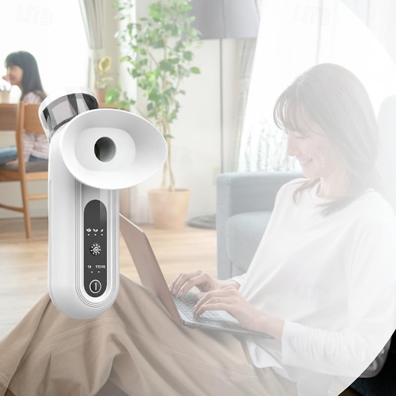 Eye Steamer for Dry Eye, Upgraded Eye Relief Steam Therapy, Heated Nano Eye Mist Steam Sprayer for Relief Dry Eye and Face, Rechargeable Eye Mist Steamer for Moisturizing & Cleaning 2025 - $25.99 –P5