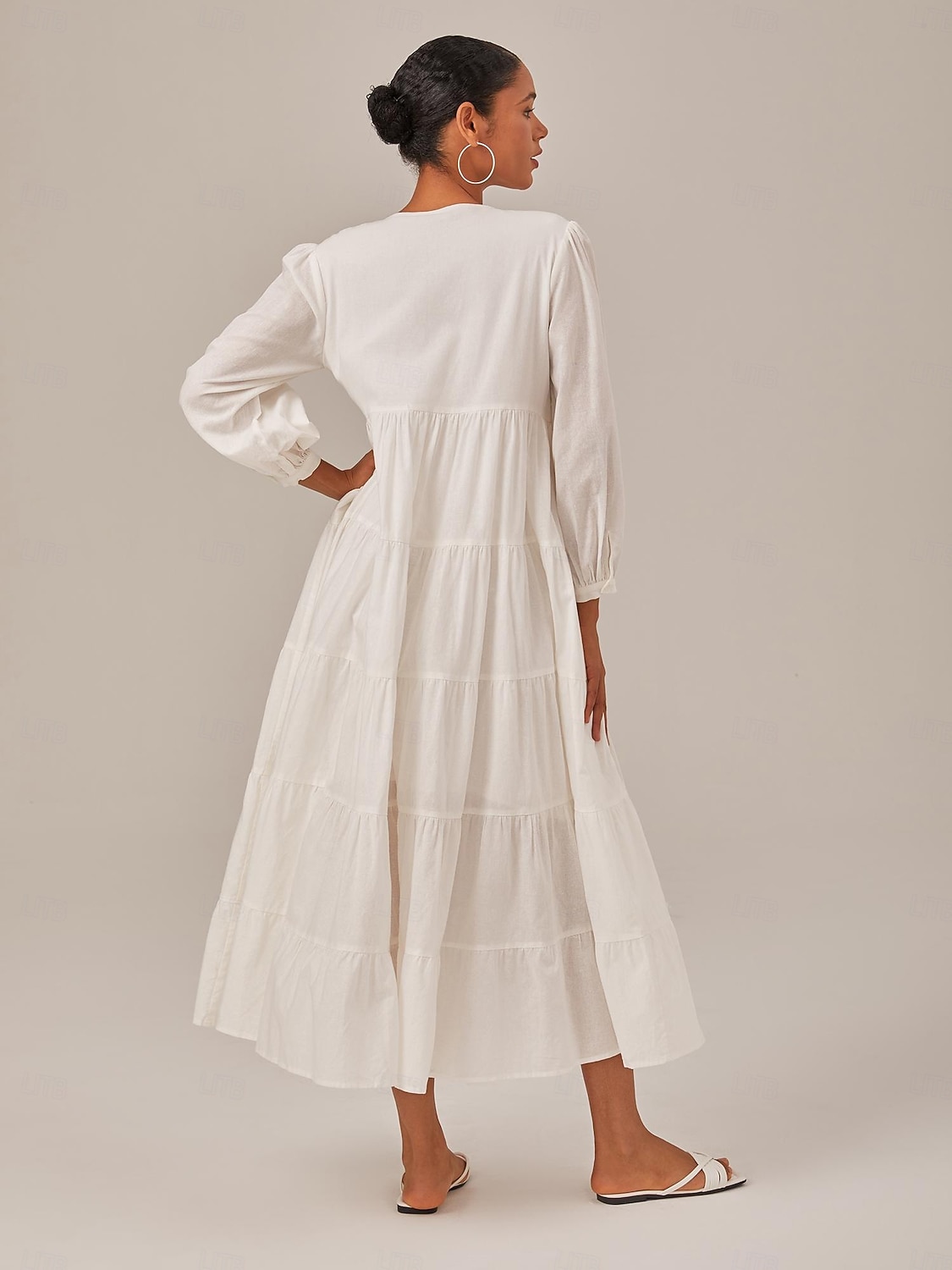 Жен. Женский Черный Лето Весна Осень Элегантный стиль Отпуск Один размер 2026 - $14.99 –P6