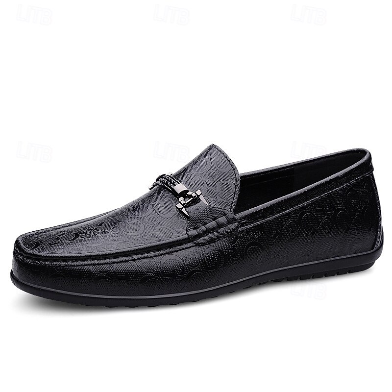 Men's White Loafers with Silver Accents, Lightweight Casual Shoes, Ideal for Everyday Wear and Vacation Getaways 2025 - $46.99 –P2