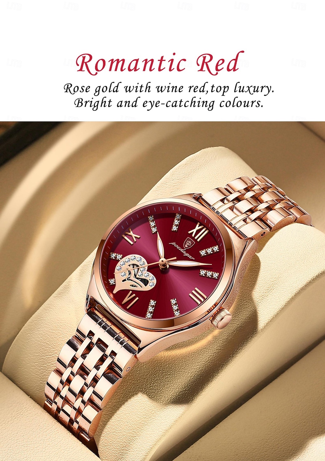 Women Quartz Watch Wrist Watch Retro Vintage Luminous Calendar Waterproof Stainless Steel Strap Watch 2025 - $38.99 –P3