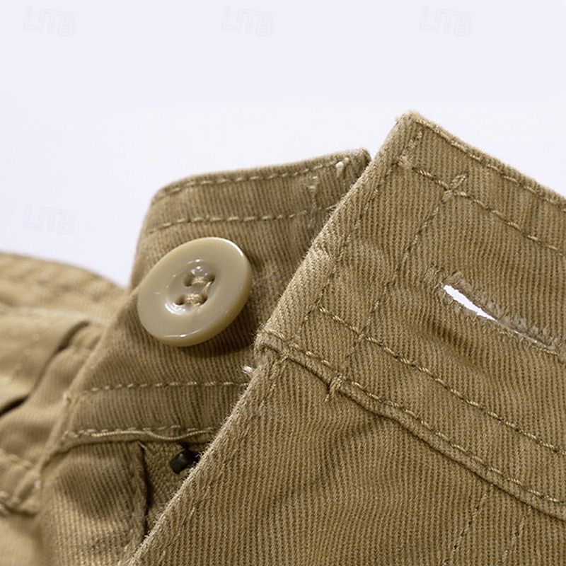 Per uomo Pantaloncini cargo Shorts Pantaloncini Estivi Multi-tasche Bottonato Tasca con Patta Semplice Comodità Indossabile Lunghezza al ginocchio All'aperto Sport Quotidiano Moda Casual Nero Blu del 2025 a $25.99 –P4