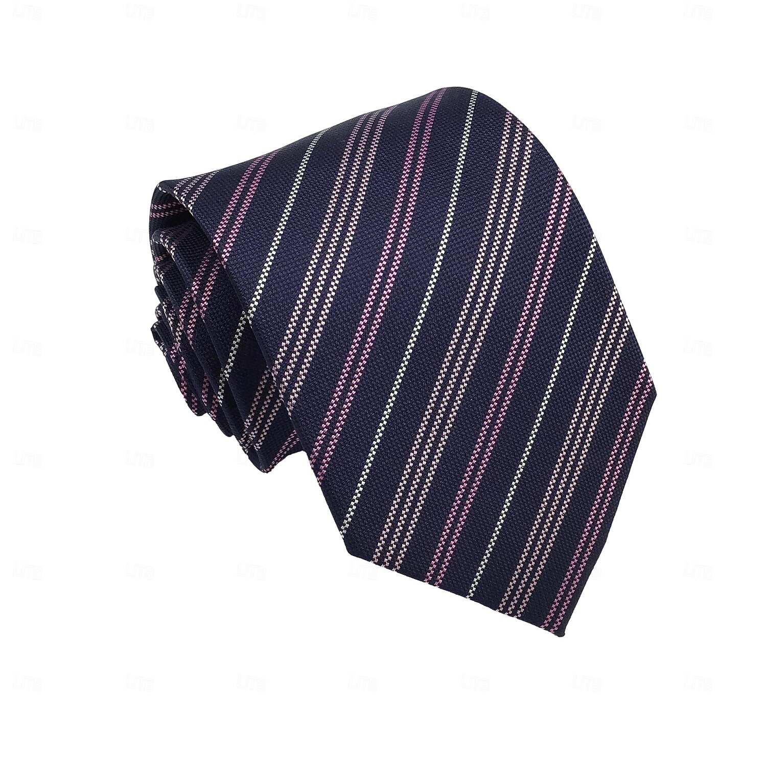 Männer 100% seide krawatten business formale klassische einfarbig gestreiften formale büro 2025 - $18.99 –P6