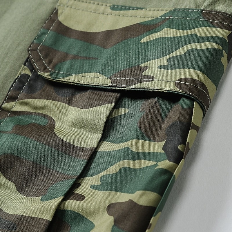 Férfi Rövidnadrágok Outdoor Shorts Kemping rövidnadrág Camo Shorts Planinarske kratke hlače Rugalmas derék Többzsebes Sima Álcázás Nedvességelvezető Viselhető Térdhossz Hétköznapi Napi Divat Utcai 2025 - $23.99 –P7