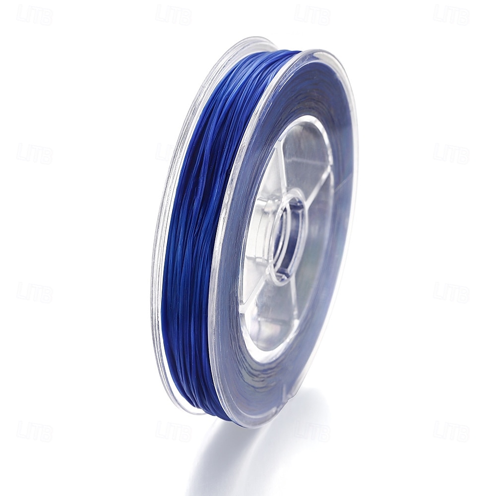 Cordino elastico in cristallo colorato da 0,5 mm, cordino per infilare perline anti-sfilacciamento per accessori fai da te per gioielli, materiali per perline per braccialetti del 2025 a $4.49 –P10