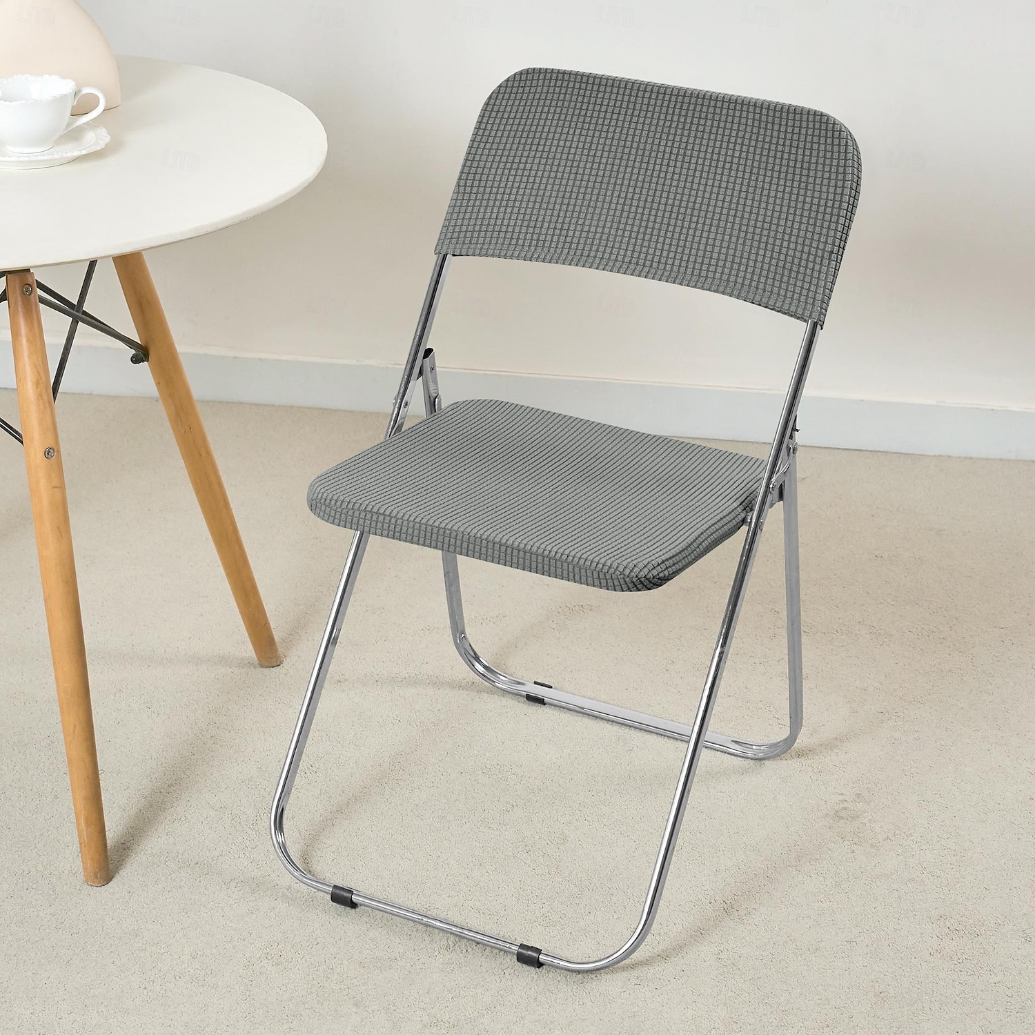 Coprisedia pieghevole in jacquard da 2 pezzi/set: elegante e resistente, per uno stile e una protezione migliori, perfetto per pranzi o eventi. del 2025 a $23.99 –P9