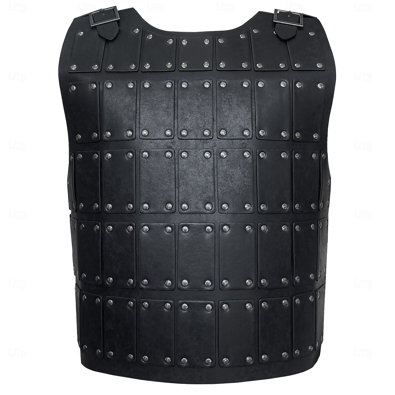 Retro Středověké Renesanční Zbraně a výzbroj Maškarní Hrudník Válečník Viking Shieldmaiden Cvočky Pevná barva Maškarní kostým Pánské Viking předvečer Všech svatých Karneval Plesová maškaráda Výkon 2026 - $77.99 –P9