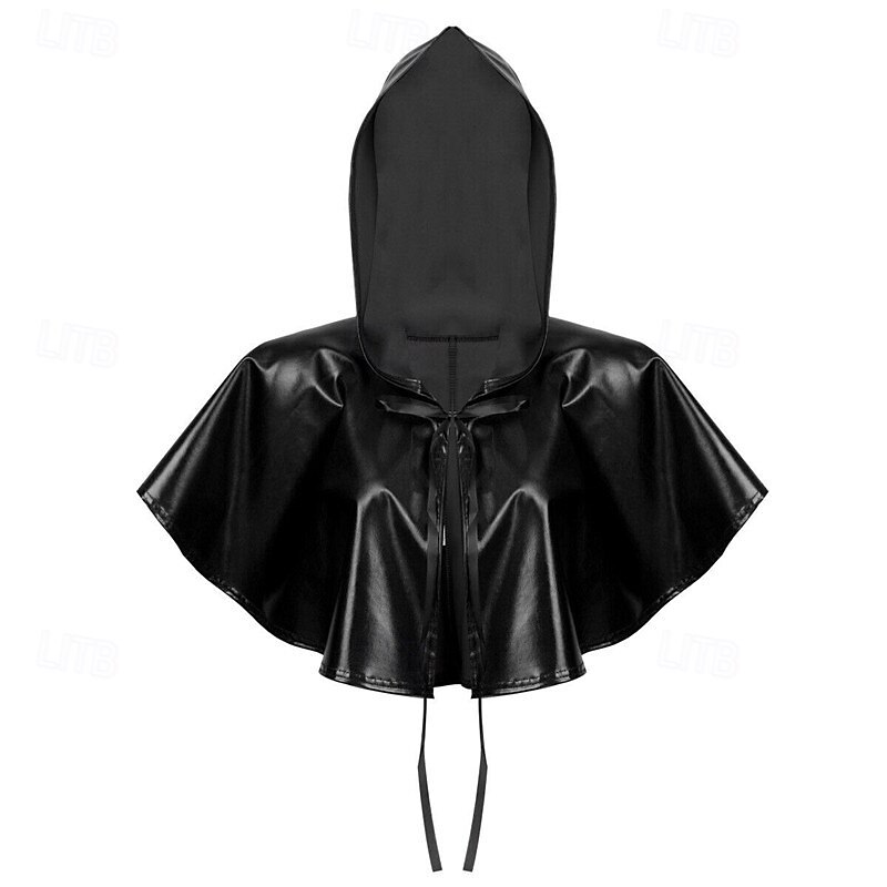 Stolz Glamourös Umhang mit Kapuze Schirmmütze Erwachsene Unisex Metallisch Clubwear Pride Parade Pride-Monat Halloween Karneval Einfaches Karnevalskostüm 2025 - $23.99 –P1