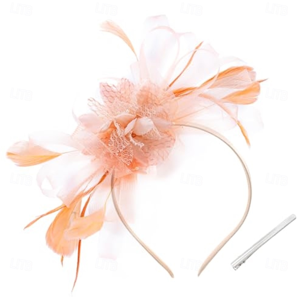 Elegante Derby Copricapo affascinante Gentildonna Costume Per donna Carnevale Feste Derby Ricevimento di matrimonio Adulti Fascinator Primavera & Estate del 2026 a $52.99 –P17
