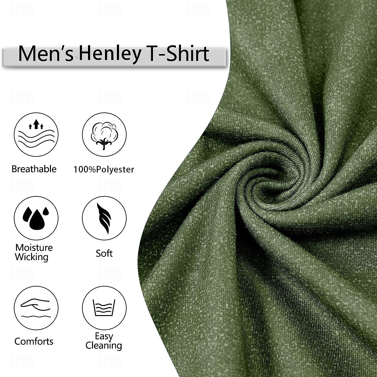 Per uomo Grafico Tribale Maglia Henley Manica Corta Stampa 3D Moda Designer Essenziale Streetwear Casuale Quotidiano Estate Primavera Blu chiaro Nero Verde Cachi Collo alla coreana Maglietta Henley del 2025 a $20.99 –P6