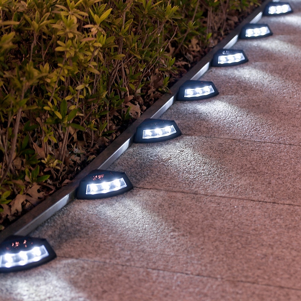 4 Pcs Solar Step Ground Light Solar Step Stair Decor Garden Lights Trail Light Outdoor Waterproof Yard Guide Light 2025 - $28.99 –P9