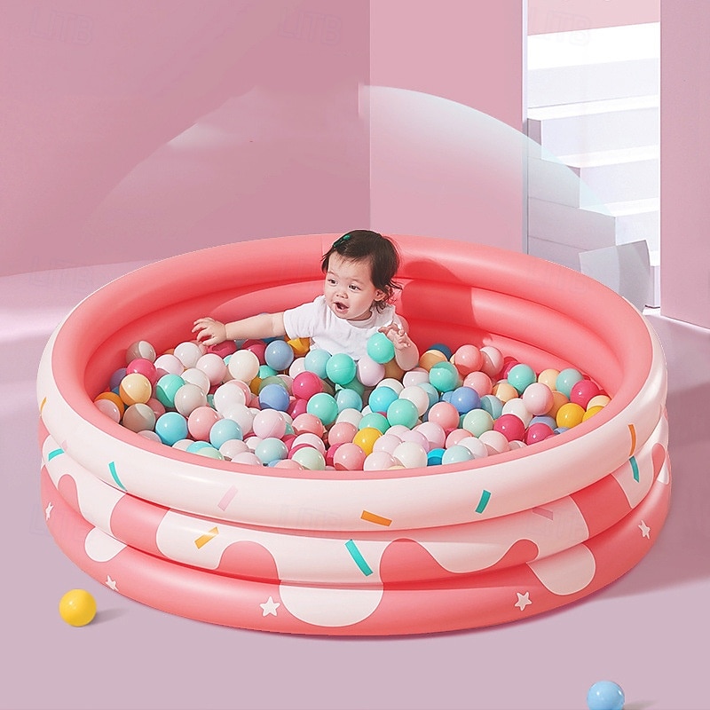 Piscina inflável redonda para bebês, piscina inflável portátil para crianças/crianças, piscina pequena com bomba, piscina infantil interna &centro de jogos aquáticos para crianças ao ar livre para de 2025 por €39.99 –P3