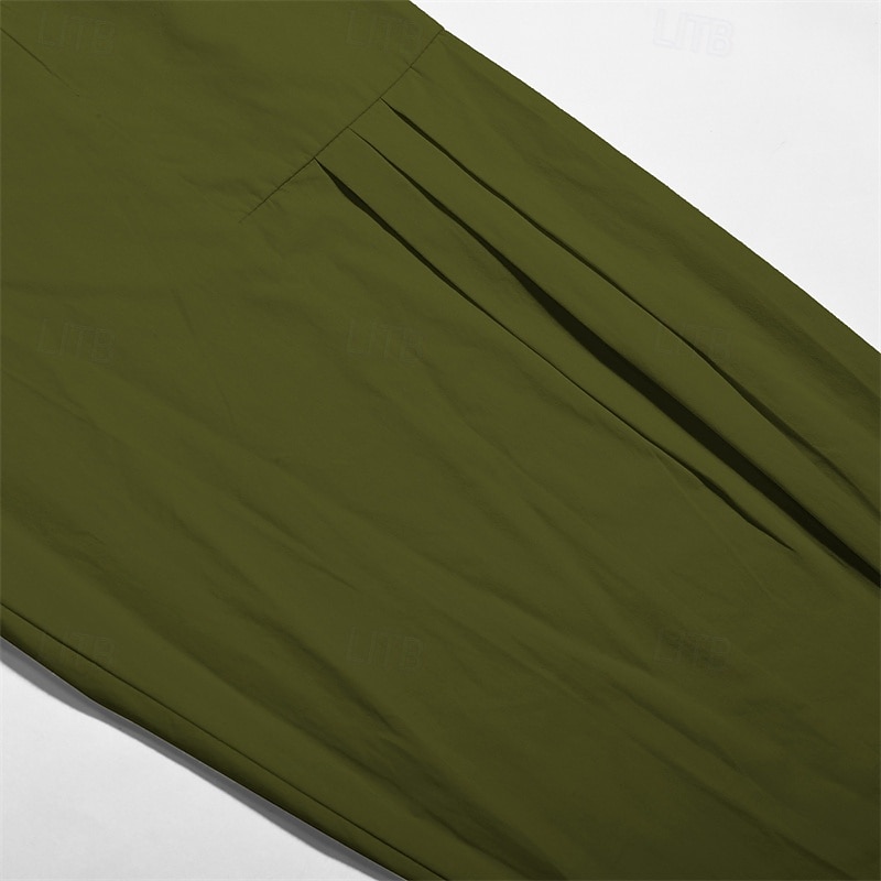Per donna Gamba larga Pantaloni Vacanza Moda Lunghezza intera Misura del girovita medio Semplice Elastico in vita Traspirante Confortevole Micro-elastico Streetwear Abbigliamento quotidiano Uscire del 2025 a $30.99 –P20
