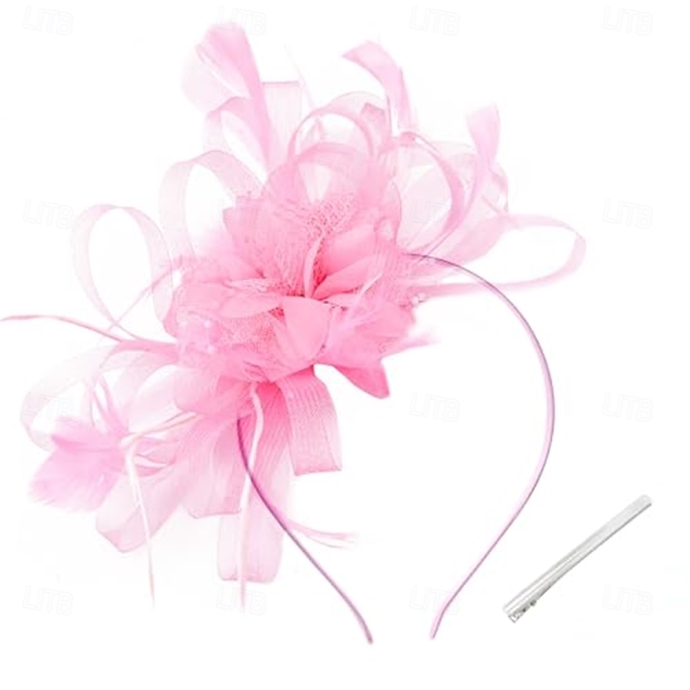 Elegante Derby Copricapo affascinante Gentildonna Costume Per donna Carnevale Feste Derby Ricevimento di matrimonio Adulti Fascinator Primavera & Estate del 2026 a $52.99 –P3
